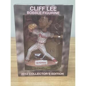 Philadelphia Phillies Bobblehead 2012 Collector's Edition MLB Baseball Cliff Lee